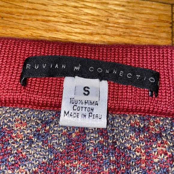 Peruvian Connection Elephant Pattern Pencil Skirt - Picture 4 of 4